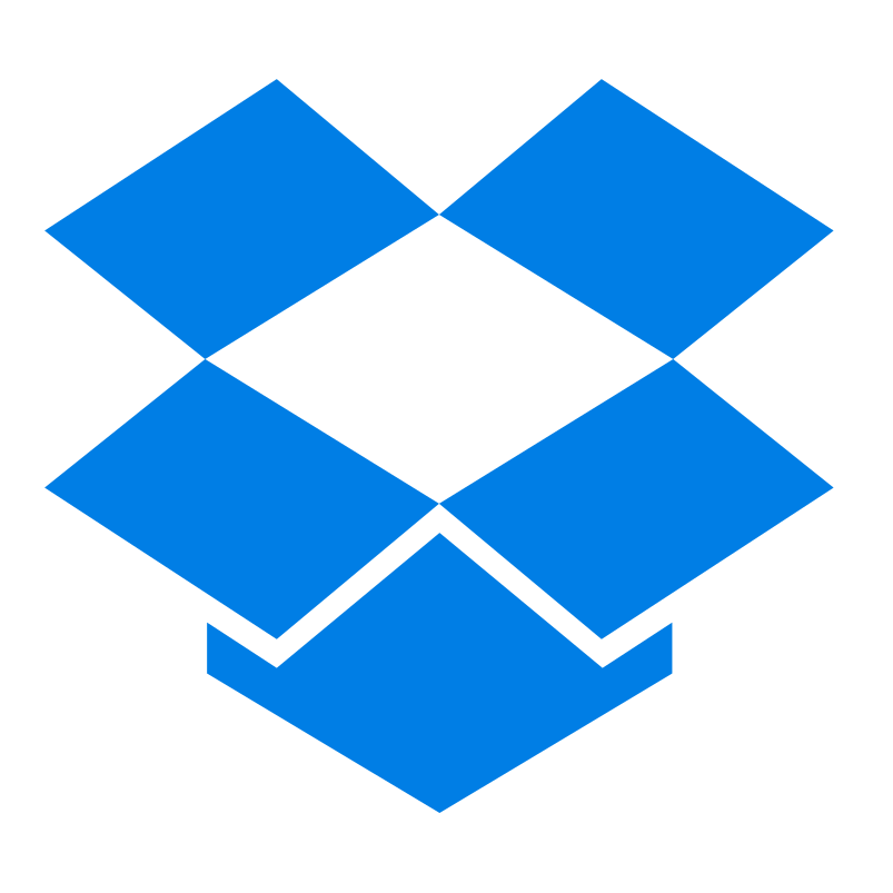 Logo do Dropbox.