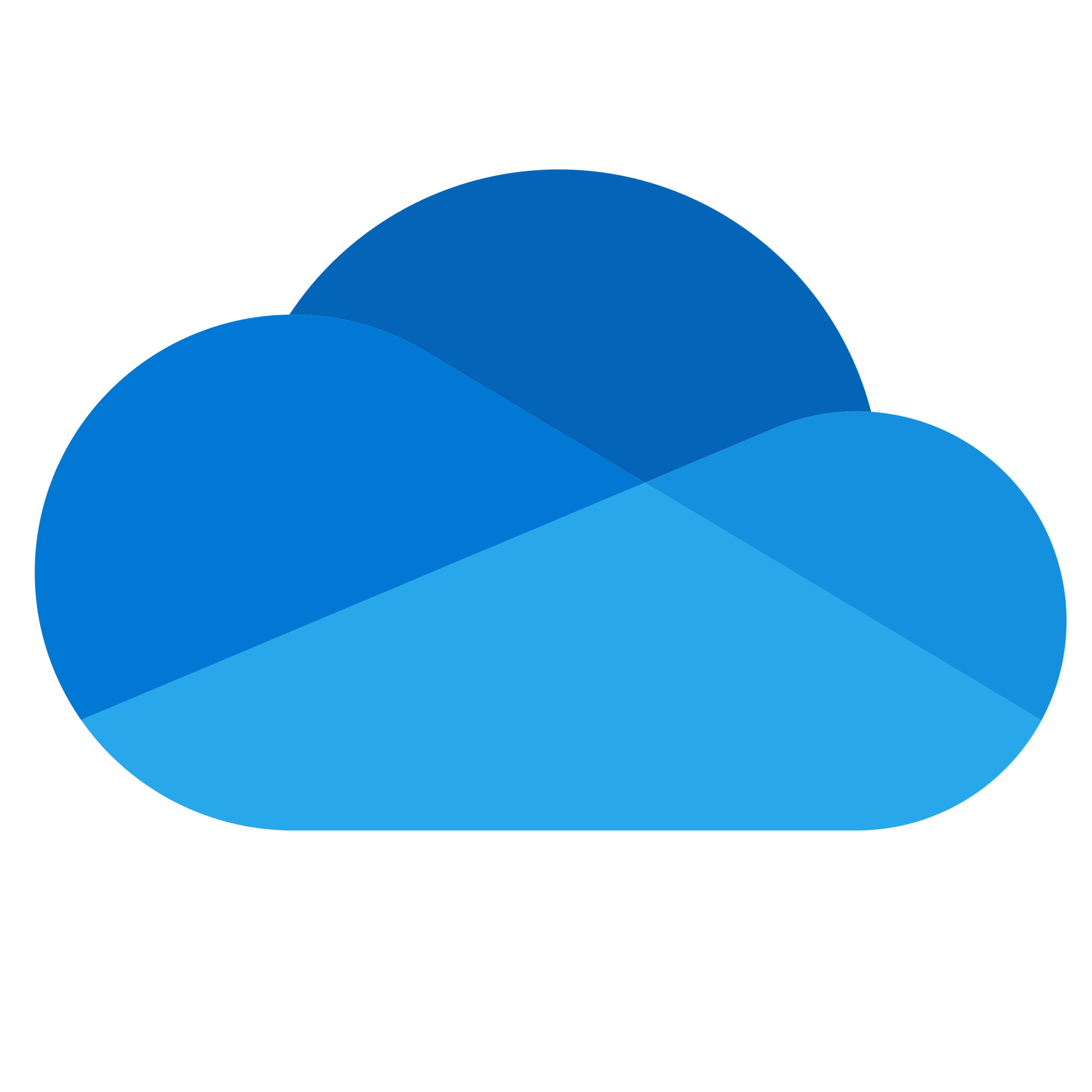 Logo do OneDrive.